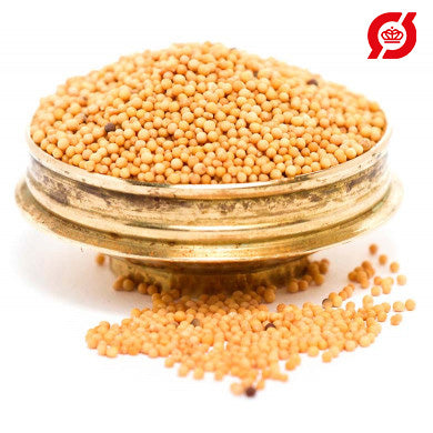 Sennepsfrø, gule (Mustard, yellow), hele