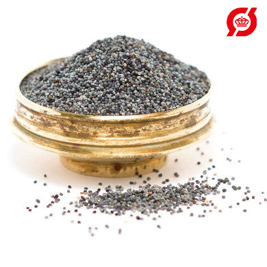 Poppy seeds, blue, whole