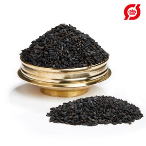Sesame seeds, black, whole