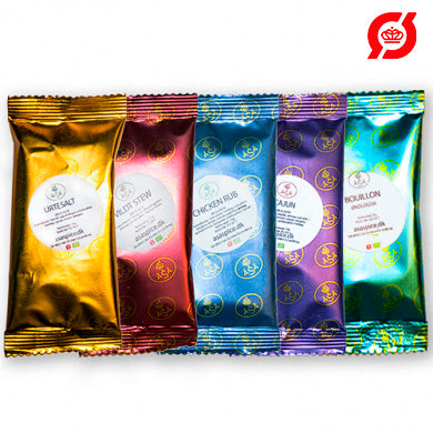 Krydderiblandinger til Skagenfood, stødt